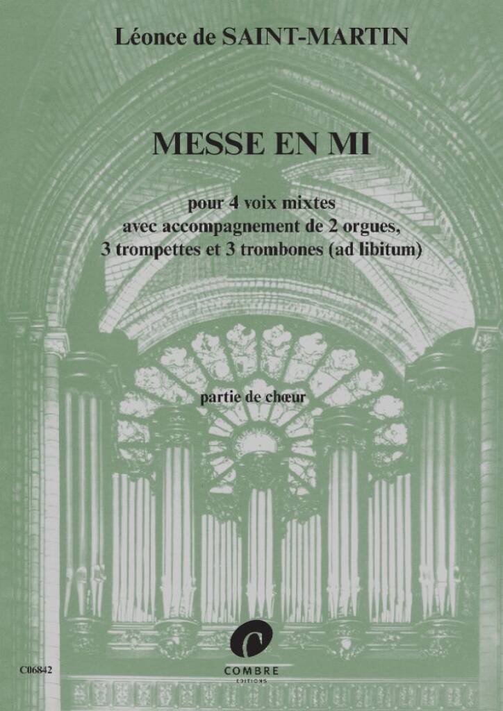 Messe En Mi Opus 13